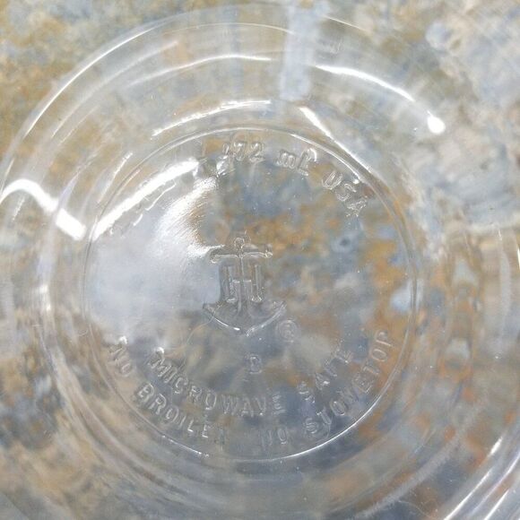 Anchor Hocking Set of 3 Microwave Safe Clear Bowls 2 cup size - Picture 4 of 9